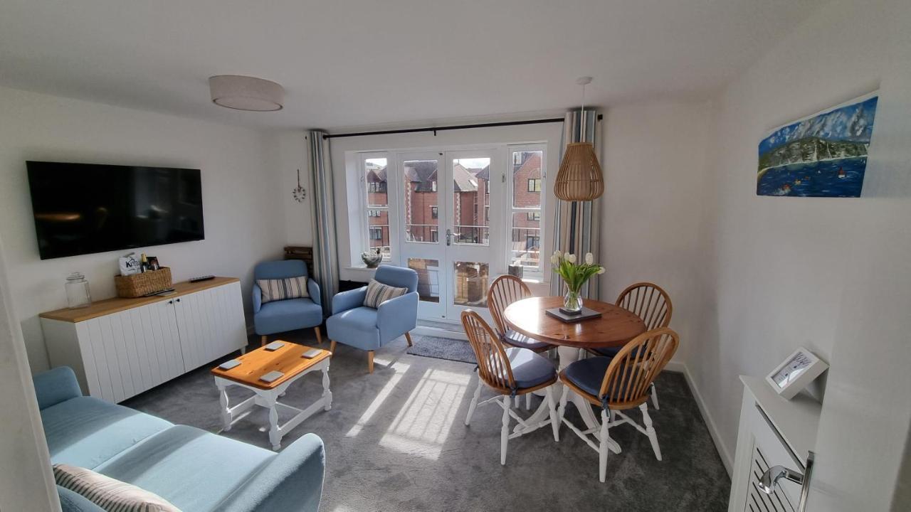 Hightide - 2 Bed With Parking, Balcony & Sea View. Apartment Swanage Luaran gambar